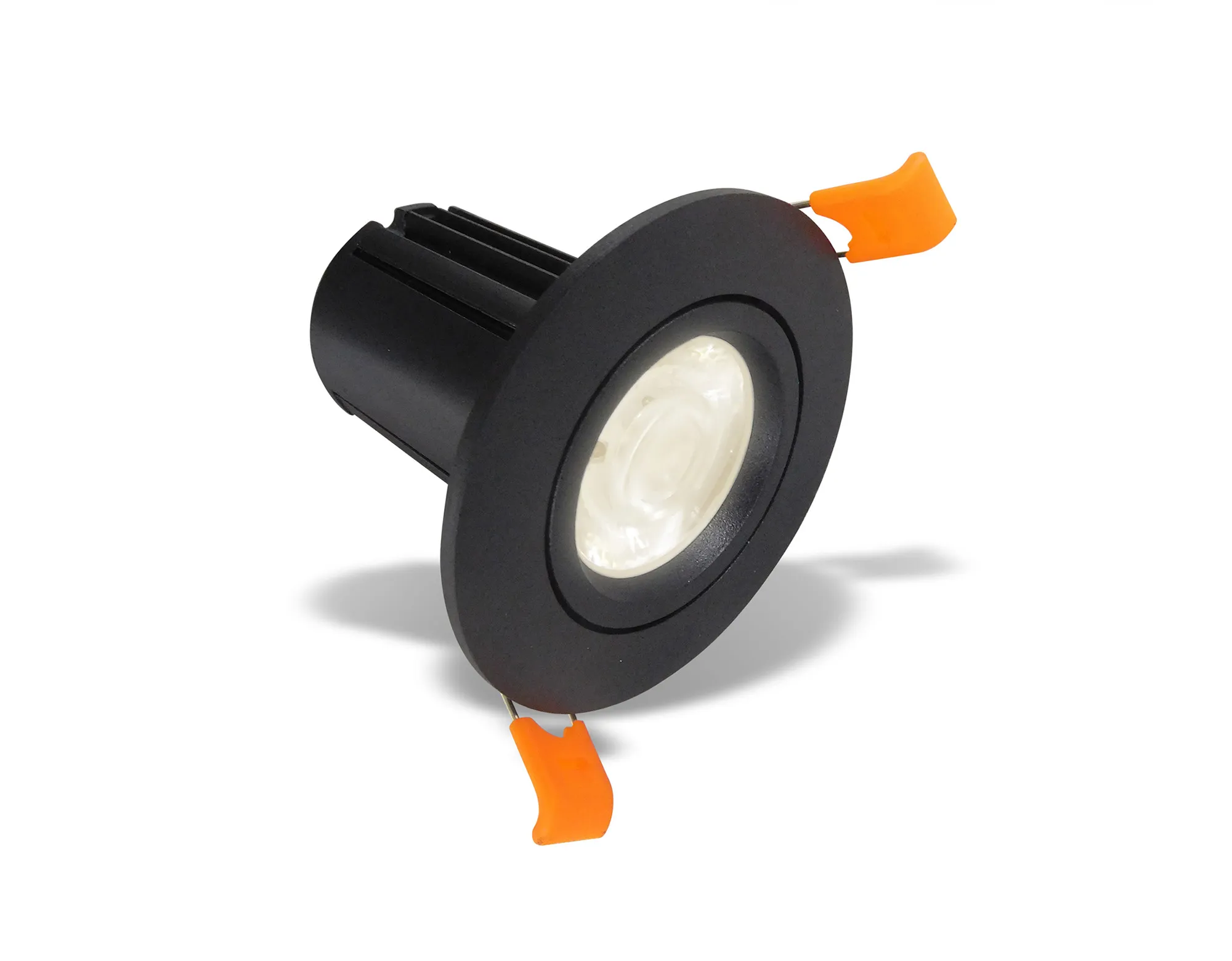 DM201336  Broma 10 Tridonic Powered 10W 4000K 820lm 12° CRI>90 LED Engine Black Round Adjustable Recessed Spotlight, IP20